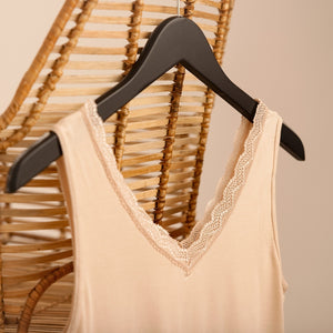 V-Neck Sleeveless Top